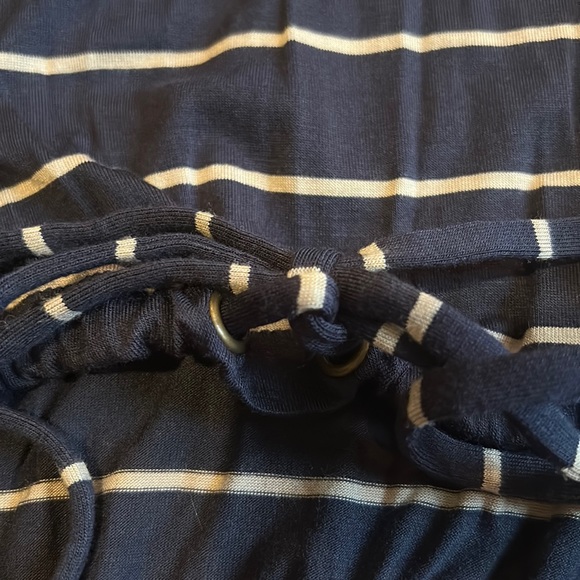 **💙🤍** NWT Chaser Women Cool Jersey Oversize Drawstring Waist Dolman Hoodie - Picture 6 of 6